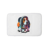 Astronout hond Mascot Badmat (Voorkant)
