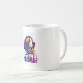 Astronout hond Mascot Koffiemok (Voorkant rechts)