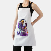 Astronout hond Mascot Schort (Insitu)