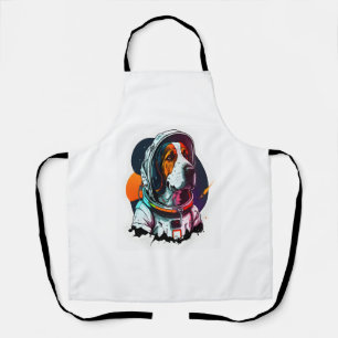 Astronout hond Mascot Schort