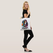 Astronout hond Mascot Tote Bag (Op model)