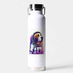 Astronout hond Mascot Waterfles