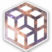 Astroometrie voor ruimtebesparend raster sticker (Voorkant)