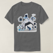 astroomspel t-shirt (Design voorkant)