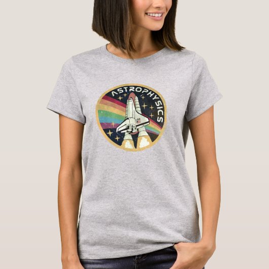 Astrophysics Vintage Emblem V02 T-shirt (Voorkant)
