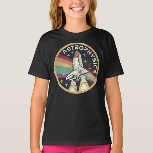 Astrophysics Vintage Emblem V02 T-shirt (Voorkant)