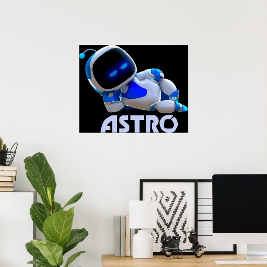 Astros afspeelkamer poster (Thuiskantoor)