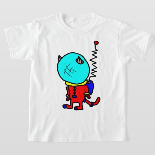 Astro's kattenpak t-shirt (Laagn)