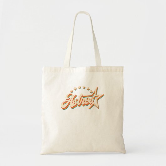 Astros Retro Style 70S 80S eerst Tote Bag (Voorkant)