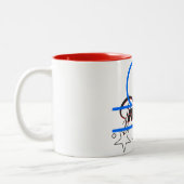 Astros Speelkamer Nieuwste Tweekleurige Koffiemok (Links)