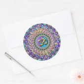 Astrosymbolen wijzigen ronde sticker (Envelop)