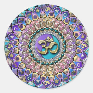 Astrosymbolen wijzigen ronde sticker