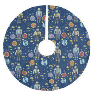 Astrounaut Space Man, kleurrijk Kerstboom Rok