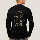 astrovoïde Tri-Blend shirt (Achterkant volledig)