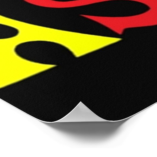 astrowereld poster (Hoek)