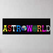 astrowereld poster (Voorkant)