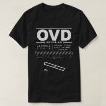 Asturias Airport OVD T-shirt