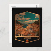 Asturias Briefkaart (Voorkant / Achterkant)