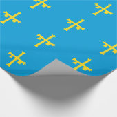 Asturias Flag Cadeaupapier (Hoek)