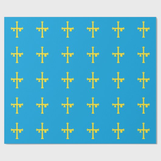 Asturias Flag Cadeaupapier (Vlak)