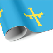 Asturias Flag Cadeaupapier (Rol Hoek)