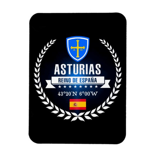 Asturias Magneet (Verticaal)