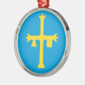 Asturias Metalen Ornament (Links)