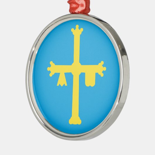 Asturias Metalen Ornament (Links)
