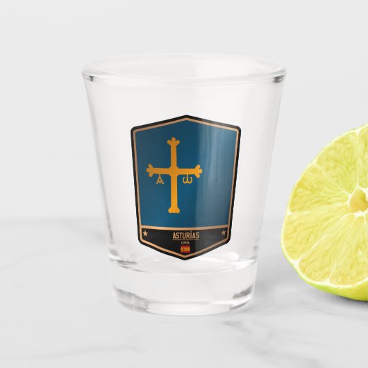 Asturias Shot Glas (Voorkant)