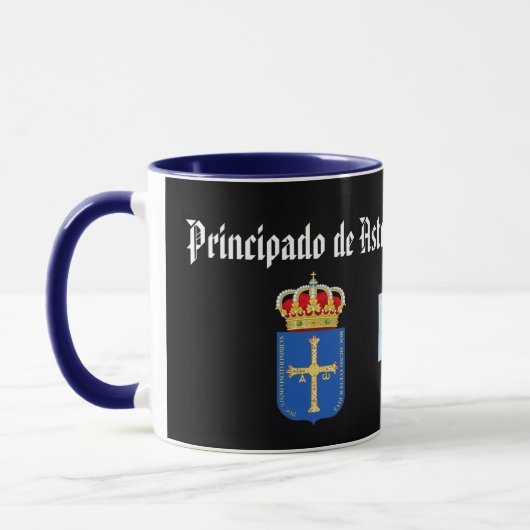 Asturias Spanje Coffee Mok (Links)