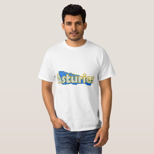 Asturias T-Shirt (Voorkant volledig)