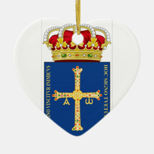 Asturias Wapenmunt (Spanje) Keramisch Ornament