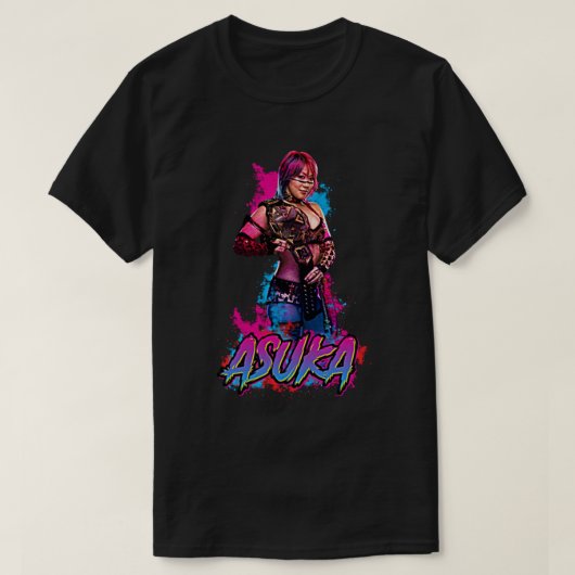 Asuka Asian Wrestler T-shirt (Design voorkant)
