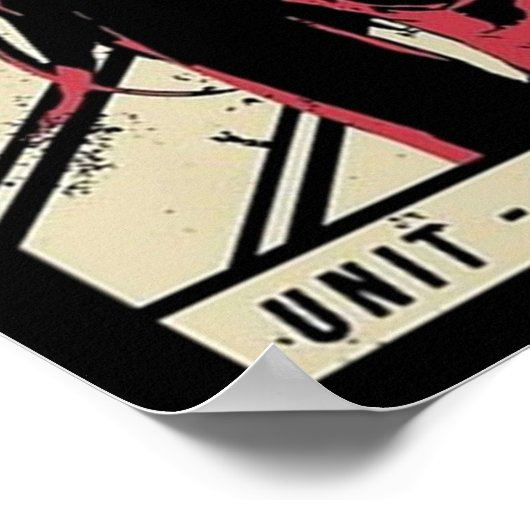 ASUKA EVANGELION POSTER (Hoek)