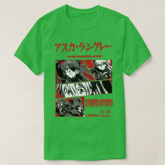 asuka evangelion t-shirt (Design voorkant)