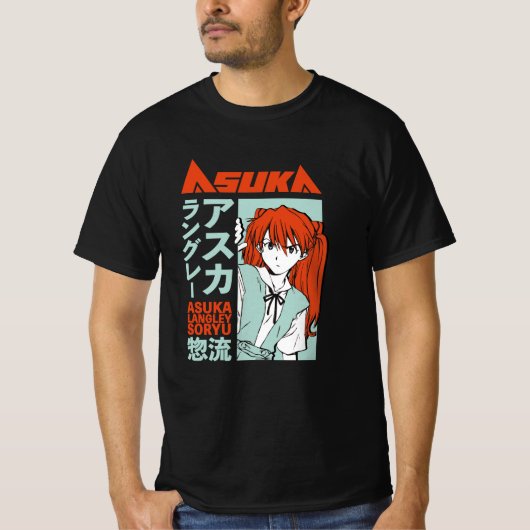 Asuka Langley Nge T-shirt (Voorkant)