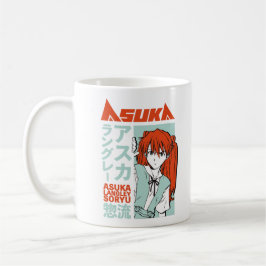 Asuka Langley Nge T - Shirt Koffiemok