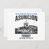 Asunción Briefkaart (Voorkant / Achterkant)