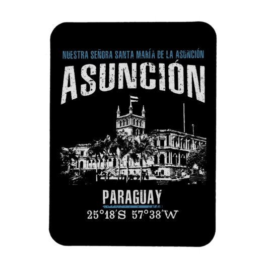 Asunción Magneet (Verticaal)