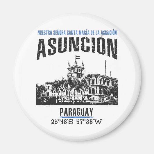 Asunción Magneet (Voorkant)