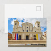 Asunción, Paraguay Briefkaart (Voorkant / Achterkant)