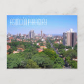 Asunción Paraguay Briefkaart (Voorkant)