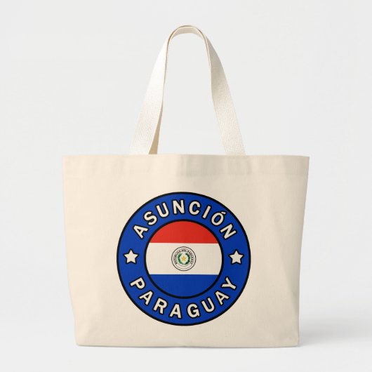 Asunción Paraguay Grote Tote Bag (Voorkant)