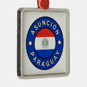 Asunción Paraguay Metalen Ornament (Rechts)