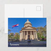 Asunción, Paraguay Panteón Nacional de los Héroes Briefkaart (Voorkant / Achterkant)