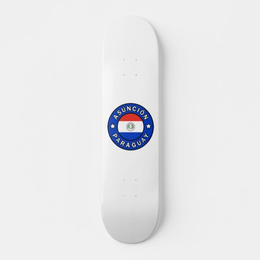 Asunción Paraguay Persoonlijk Skateboard (Voorkant)