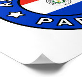 Asunción Paraguay Poster (Hoek)