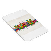 Asuncion Paraguay Skyline Magneet (Rechterzijde)