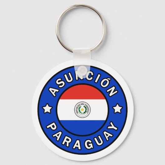 Asunción Paraguay Sleutelhanger (Voorkant)