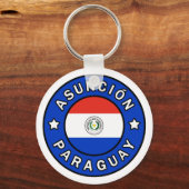 Asunción Paraguay Sleutelhanger (Voorkant)